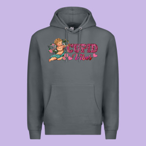 Cupid Vibes Premium Hoodie Designed By Ranaportraitstore