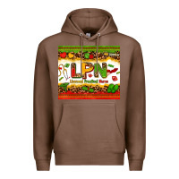 Chestnut licensed practical nurse juneteenth Premium Hoodie - Zillion Design Studio