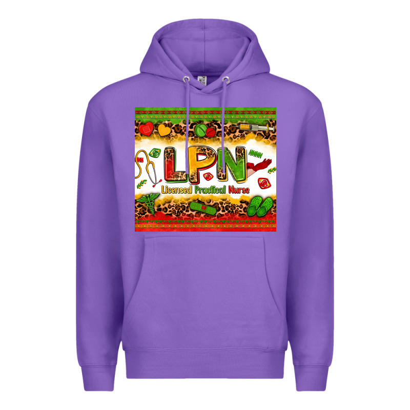 Licensed Practical Nurse Juneteenth Premium Hoodie by Zillion Design Studio | Teevron