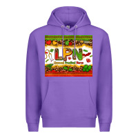 Purple licensed practical nurse juneteenth Premium Hoodie - Zillion Design Studio