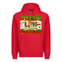 Red licensed practical nurse juneteenth Premium Hoodie - Zillion Design Studio