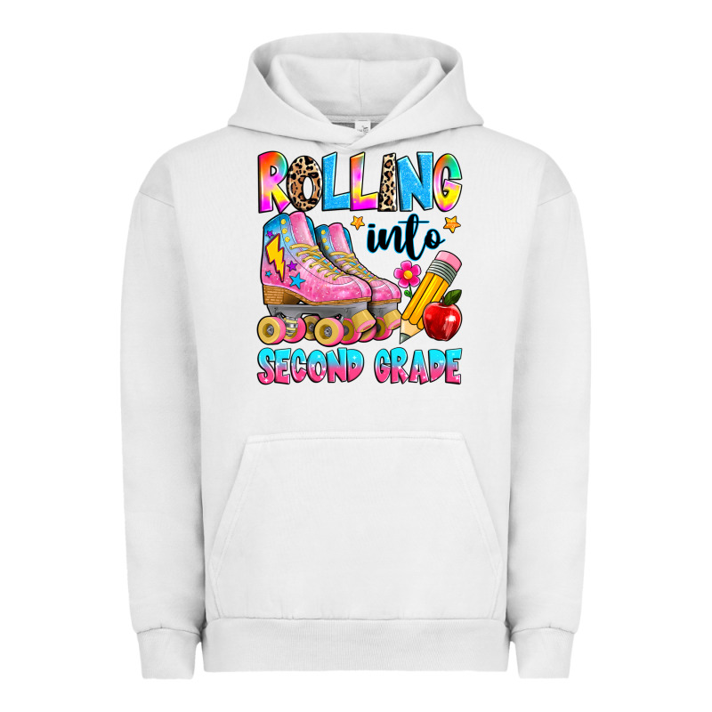 Rolling Into Second Grade Urban Hoodie by texasbilliewilder | Teevron