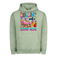 Pigment Oil Green rolling into second grade Urban Hoodie - texasbilliewilder