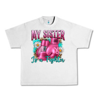 Lunar Rock Breast Cancer My Sister Is A Fighter Urban Heavy Tee - Artiststas