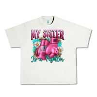 Pistachio Breast Cancer My Sister Is A Fighter Urban Heavy Tee - Artiststas