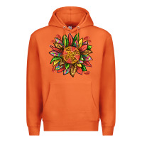 Carrot watermelon sunflower Premium Hoodie - texasbilliewilder