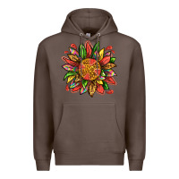 Coffee watermelon sunflower Premium Hoodie - texasbilliewilder