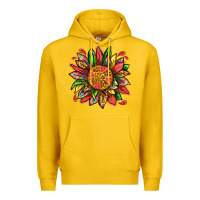Lemon watermelon sunflower Premium Hoodie - texasbilliewilder