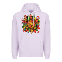 Lilac watermelon sunflower Premium Hoodie - texasbilliewilder