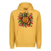 Mustard watermelon sunflower Premium Hoodie - texasbilliewilder