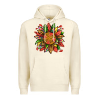 Sandshell watermelon sunflower Premium Hoodie - texasbilliewilder