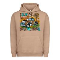 Pigment Burro country roads take me home Urban Hoodie - Zillion Design Studio