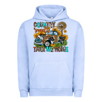 Pigment Grape Ice country roads take me home Urban Hoodie - Zillion Design Studio