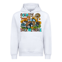 White country roads take me home Urban Hoodie - Zillion Design Studio