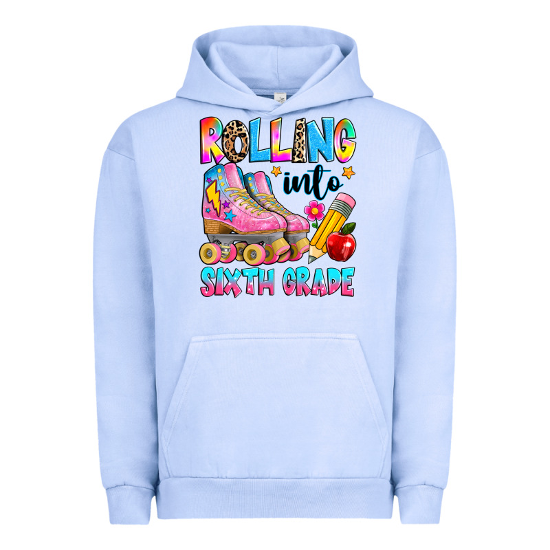 Rolling Into Sixth Grade Urban Hoodie by texasbilliewilder | Teevron