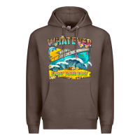 Coffee whatever float your boat Premium Hoodie - texasbilliewilder