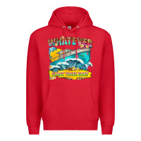 Red whatever float your boat Premium Hoodie - texasbilliewilder