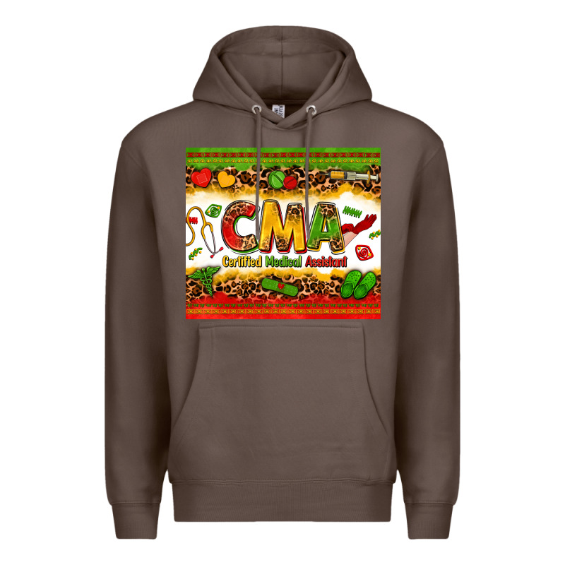Certified Medical Assistant Juneteenth Premium Hoodie by Zillion Design Studio | Teevron