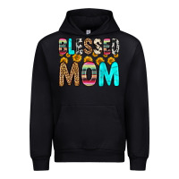 Black blessed mom Urban Hoodie - Zillion Design Studio