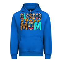 Cobalt blessed mom Urban Hoodie - Zillion Design Studio