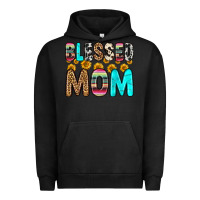 Pigment Black blessed mom Urban Hoodie - Zillion Design Studio