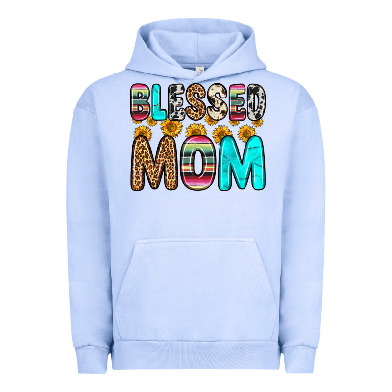 Blessed Mom Urban Hoodie by Zillion Design Studio | Teevron
