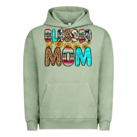 Pigment Oil Green blessed mom Urban Hoodie - Zillion Design Studio