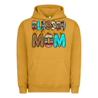 Pigment Peanut Butter blessed mom Urban Hoodie - Zillion Design Studio