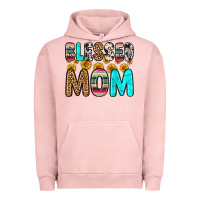 Pigment Salmon blessed mom Urban Hoodie - Zillion Design Studio