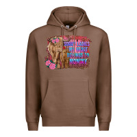 Chestnut sorry ladies my heart belongs to mommy highland cow and calf Premium Hoodie - RanaPortraitStore