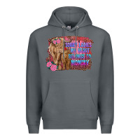 Rock sorry ladies my heart belongs to mommy highland cow and calf Premium Hoodie - RanaPortraitStore