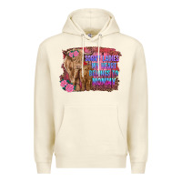 Sandshell sorry ladies my heart belongs to mommy highland cow and calf Premium Hoodie - RanaPortraitStore