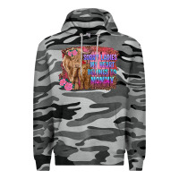 Slate Camo sorry ladies my heart belongs to mommy highland cow and calf Premium Hoodie - RanaPortraitStore