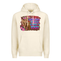 Tofu sorry ladies my heart belongs to mommy highland cow and calf Premium Hoodie - RanaPortraitStore