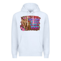 White sorry ladies my heart belongs to mommy highland cow and calf Premium Hoodie - RanaPortraitStore