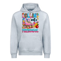 Heather Grey rolling into preschool grade Urban Hoodie - texasbilliewilder