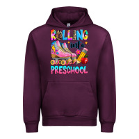 Mauve Wine rolling into preschool grade Urban Hoodie - texasbilliewilder