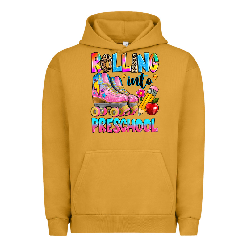 Rolling Into Preschool Grade Urban Hoodie by texasbilliewilder | Teevron