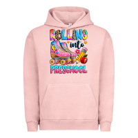 Pigment Salmon rolling into preschool grade Urban Hoodie - texasbilliewilder