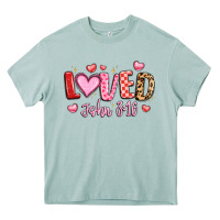 Arona loved john 3 16 Heavy Core Tee - LillyAllenDesigns