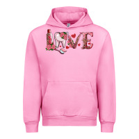 Fuchsia Pink valentines day dental love Urban Hoodie - RanaPortraitStore