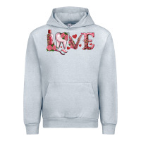 Heather Grey valentines day dental love Urban Hoodie - RanaPortraitStore
