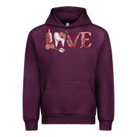 Mauve Wine valentines day dental love Urban Hoodie - RanaPortraitStore