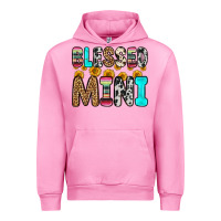 Fuchsia Pink blessed mini Urban Hoodie - Zillion Design Studio