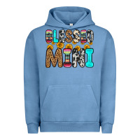 Pigment Pebble Blue blessed mini Urban Hoodie - Zillion Design Studio