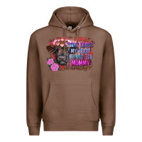 Chestnut sorry ladies my heart belongs to mommy highland calf Premium Hoodie - RanaPortraitStore