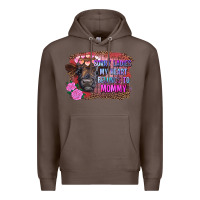 Coffee sorry ladies my heart belongs to mommy highland calf Premium Hoodie - RanaPortraitStore