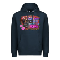 Navy sorry ladies my heart belongs to mommy highland calf Premium Hoodie - RanaPortraitStore