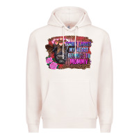 Pale Pink sorry ladies my heart belongs to mommy highland calf Premium Hoodie - RanaPortraitStore