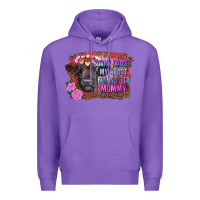 Purple sorry ladies my heart belongs to mommy highland calf Premium Hoodie - RanaPortraitStore